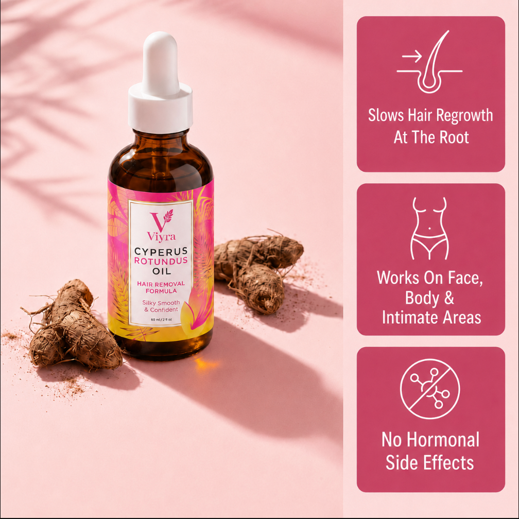 Cyperus Rotundus Hair Growth Inhibitor Oil